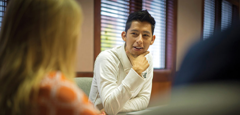 Student Juan Quevedo