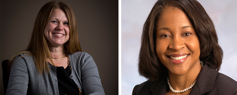 Paula Schaefer and Karla McKanders