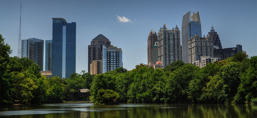 Atlanta Skyline (Lake)