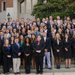 The Class of 2019 on the steps of the College of Law.