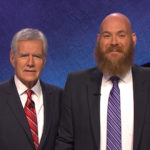 Alex Trebek and Jay Johnson